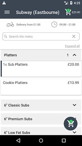 Subway screenshot 2