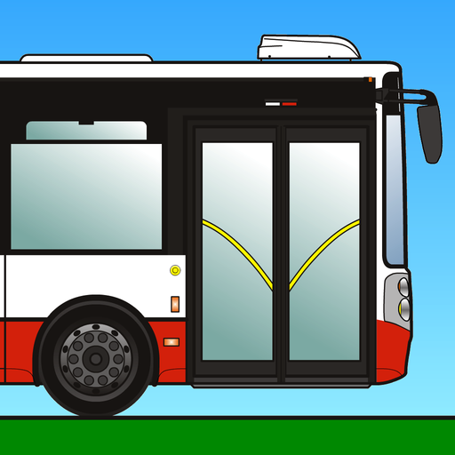 City Bus Driving Simulator 2D - coach driver sim आइकन