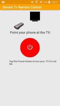 Devant Tv Remote Control screenshot 1