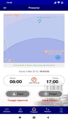 Aplikasi Presensi Perum BULOG V2 screenshot 2