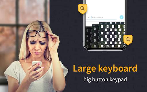 Large Keyboard For Android And Big Button Keypad screenshot 9