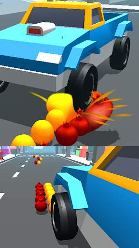 Crushing Crunchy 3D - Wheel Smashing 3D screenshot 1