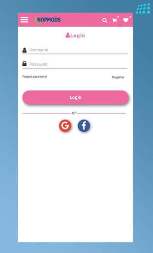 NopMods MobileApp(NopCommerce) screenshot 8