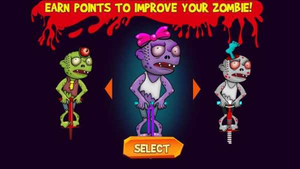 Zombie Pogo Stick Super Jumper Game screenshot 3