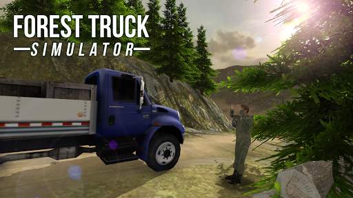 FOREST TRUCK SIMULATOR screenshot 1