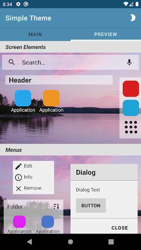 Simple Theme for Lynx Launcher screenshot 2