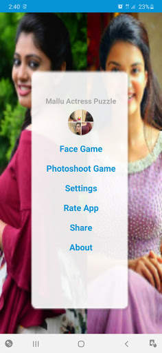 Mallu Actress Game | Malayalam Heroines screenshot 1
