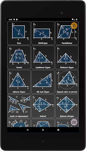 Geometryx Geometri Hesaplayıcı screenshot 9