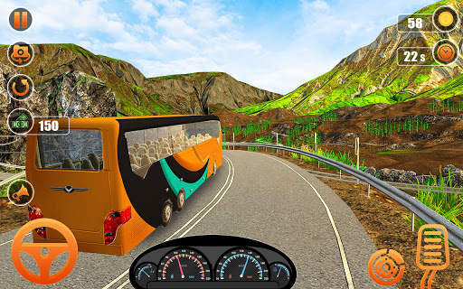 Coach Bus 3D Simulator- Public Bus Driving 2021 screenshot 1