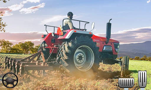 Real Tractor Driving Simulator Free Tractor Game 2 screenshot 4