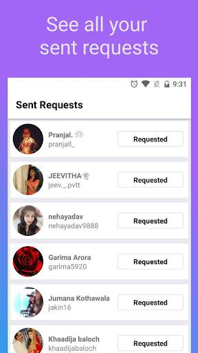Cancel Requests Followers Unfo screenshot 1