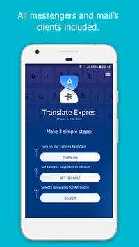 Translate Express - Keyboard & Messengers screenshot 1