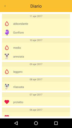 Calendario periodo adolescenti screenshot 3