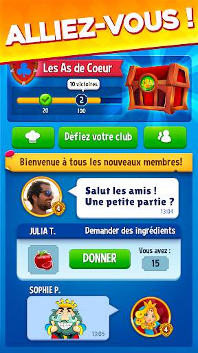 Belote & Coinche, jeu en ligne 5 تصوير الشاشة