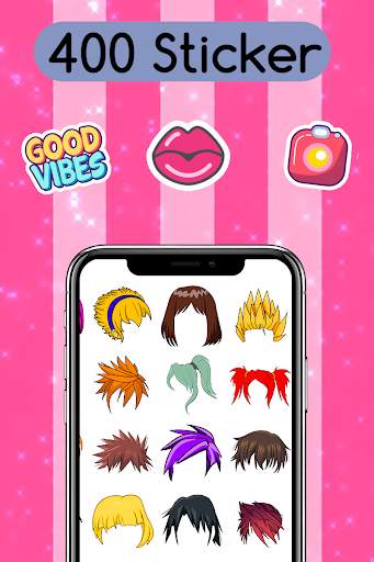 Anime Manga Face Photo Editor : Cosplay Costume screenshot 1
