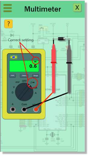 Multimeter Simulator screenshot 3
