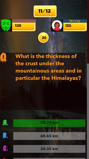 Geology knowledge test screenshot 3