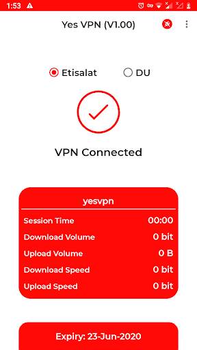 Yes VPN screenshot 2