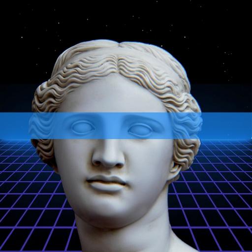 Retrogram 🌴: Retrowave Photo, GIF &amp; Text Maker icon