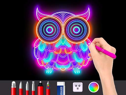 Doodle Master - Glow Art screenshot 12