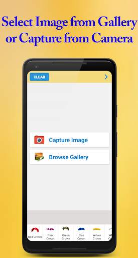 Flower Crown Photo Editor скриншот 1