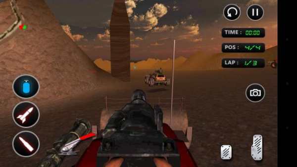 Death Racing Car 3D screenshot 1