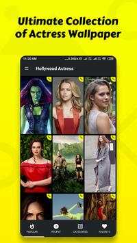 Hollywood Actress Wallpaper 1 تصوير الشاشة