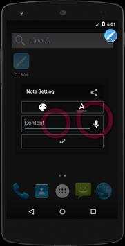 Note Widget screenshot 3