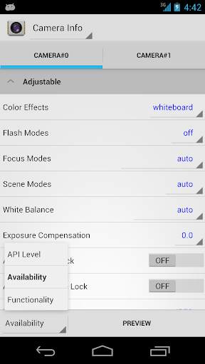 Camera Info screenshot 3