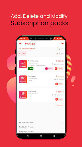 My Sun Direct App screenshot 3