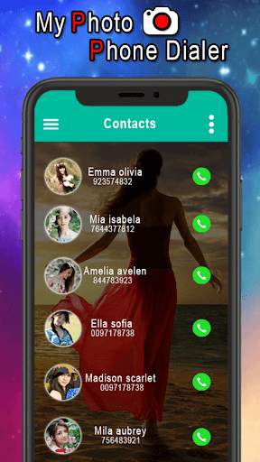 Photo Phone Keyboard Dialer screenshot 6