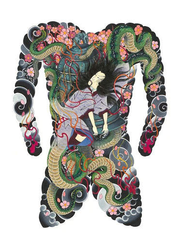 Japanese Tattoo Wallpaper 2 screenshot 2