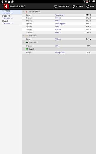 HWMonitor PRO screenshot 5