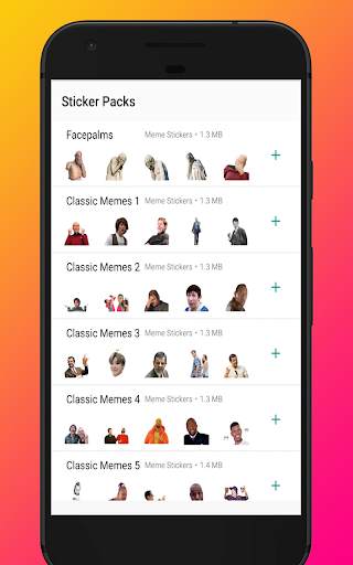 😂 WAStickerApps Funny Memes Stickers for WhatsApp screenshot 4