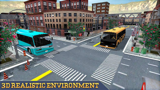 Simulator bas Amerika Syarikat: permainan bas screenshot 21