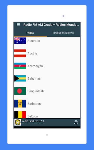 Radio FM AM Gratis   Radios Mundo - Radio Mundial screenshot 20
