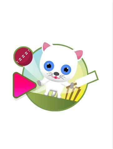 Cat Cricket Doodle screenshot 1