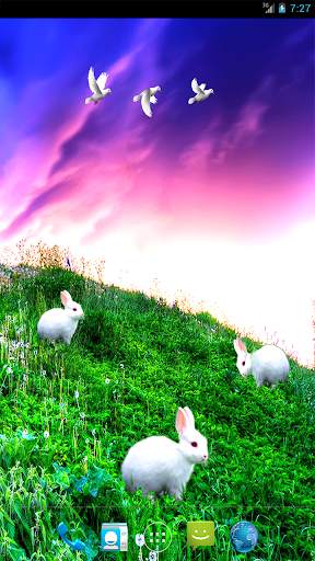 S5 Grass Land Live Wallpaper screenshot 2