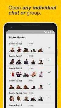 Send Meme Stickers for Whatsapp screenshot 2