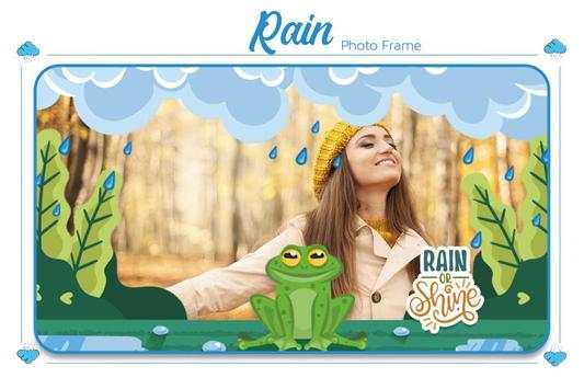 Rain Photo Frames screenshot 1