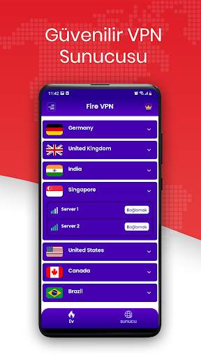 Fire VPN - Vpn Proxy Browser screenshot 2