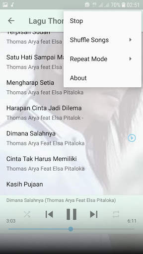 Lagu Thomas Arya Offline screenshot 6