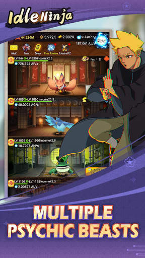 Idle Ninja - Summon Eudemons screenshot 1