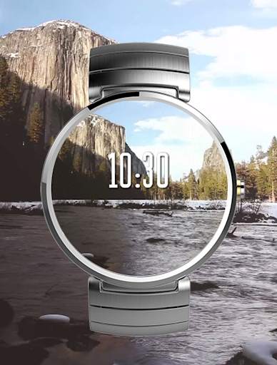 Yosemite motion watch face screenshot 2