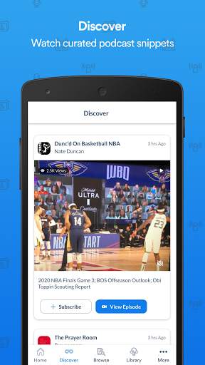 PodRoom:  Podcast community & Social Network App screenshot 1