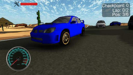 Looney Rally - racing rally game screenshot 1