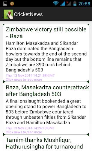 Cricket News screenshot 4
