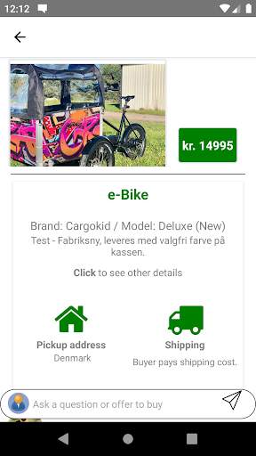 e-bike reseller screenshot 3