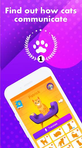 Cat Translator Game - Communicate with Animals screenshot 1