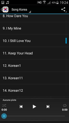Best Korea Song اغاني كورية screenshot 2